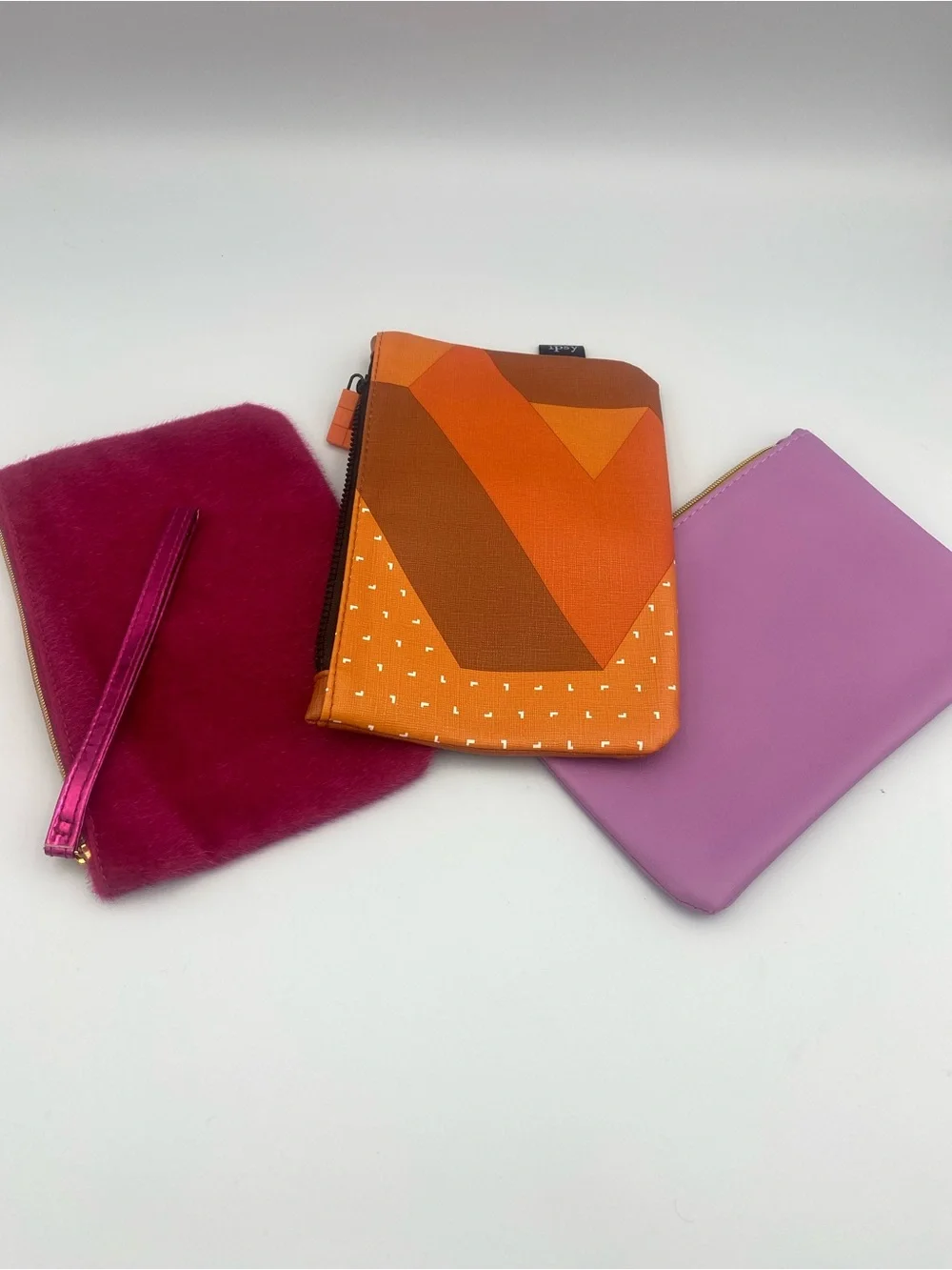 GLAM Pink Trio Pouch Set